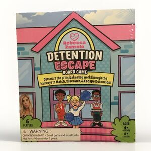 NEW Sealed Rebecca Zamolo Detection Escape Board Game Escape Room Adventure!